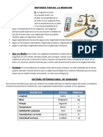 MAGNITUDES FISICAS 1° Año E.S.R.N