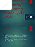 8 Fundamentals of Anatomy Physiology & Kinesiology in Sports