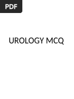 Urology MCQ