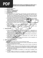 Bases Del Campeonato de Fútsal de Padres de Familia de La Institución Educativa Secundaria