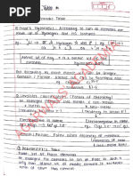 Class 11 Chemistry Periodic Table Handwritten Notes