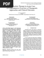 Thrombolytic Therapy in Acute Care: A Comprehensive Overview of Therapeutic Approaches and Clinical Outcomes