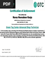 Certificate NAVASNOORUDEEN KUNJU