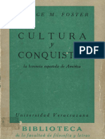 Foster, George M. - Cultura y Conquista. La Herencia Española de América