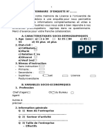 QUESTIONNAIRE CORRIGE Pour ADVANS - 084531