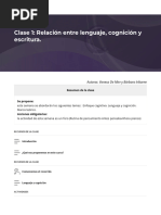 Clase 1 Relacion Entre Lenguaje Cognicion y Escritura VJye72AX