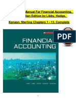 Solution Manual For Fundamentals of Fin... D Phillips, Robert Libby, Verified