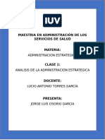 Analisis de La Administracion Estrategica