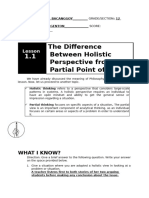 Activity Sheets Grade 12 Stem