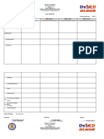 Lesson Log 1st Grading Empty