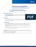 Procedimiento y Formulario Cesantia e Incapacidad Temporal Banco Chile