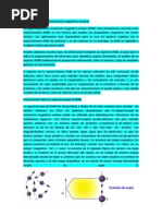 Espectrometría de Resonancia Magnética Nuclear