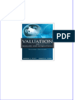 Valuation For Mergers and Acquisitions (2nd Edition) All Chapter Instant Download