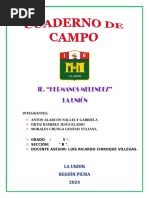 CUADERNO DE CAMPO Eureka 2024