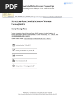 Haemoglobin - Structure - Function BCH 425 Share-1