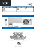 Gree Vireo Gen3 Submittal 9mbh 230v A