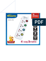 Socket Safety Extension Socket PP634 L