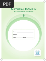 Natural Domain 8 - CBSE