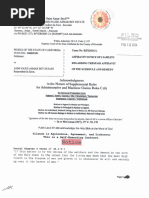 Affidavit Notice of Liability Regarding Trespass Affidavit Fee Schedule & Remedy (Re: 2202131)