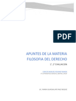 Apuntes Filosofia Del Derecho