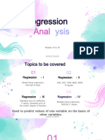 13 To 16 - Regression