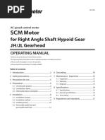 SCM Right-Angle JH-JL Motor-Gear Separate HM-9460E