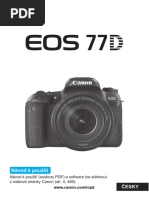 Canon Eos 77d Navod K Pouziti