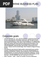 Joyce Marine Business Plan