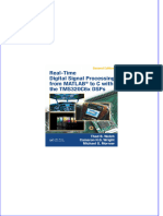 Real Time Digital Signal Processing From MATLAB To C With The TMS320C6x DSPs 2nd Edition by Wright 4 8 8AB@0B at Ebook PDF With All Chapters