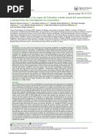 Cantos de Las Ranas y Los Sapos de Colombia Estado Actual Del Conocimiento