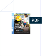 Instant Ebooks Textbook Social Studies For The Preschool Primary Child Download All Chapters