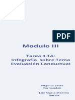 Infografia Sobre La Evaluacion Conductual Del Paciente Desde La Terapia Cognitivo Conducrual