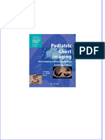 Full Pediatric Chest Imaging Chest Imaging in Infants and Children 2nd Edition Book Download PDF 2024