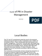 NIDM PRI DRR PPT 11pages