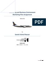 Ryanair Marketing Plan - Sameh Nassar