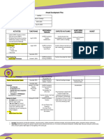 MAPEH Annual Development Plan SAC