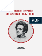 Experimentos Literarios de Juventud (1837-1841) - Karl Marx