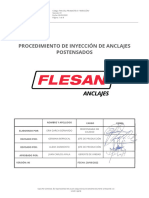 Procedimiento de Inyección de Anclajes Rev.00