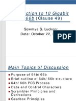 64b66b encoding10GbE - Cl49