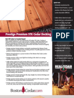 Prestige Cedar Decking