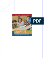 Instant Teaching Strategies A Guide To Effective Instruction 11th PDF Download All Chapters