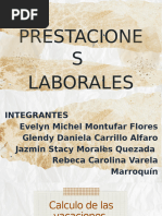 Grupo #5 - Prestaciones Laborales