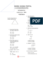 B4 Mathematics