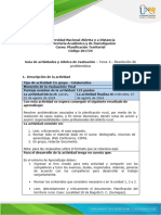 Guía de Actividades y Rúbrica de Evaluación - Unidad 3 - Tarea 6 - Resolución de Problemática