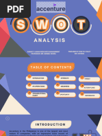 Accenture Philippines HR SWOT