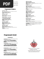 Programação Da Festa Dos Padroeiros - Cópia