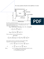 Applications of First Law