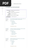 Modalidad de Exámenes - Semana 2 - INTELIGENCIA EMOCIONAL