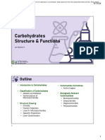 03 Carbohydrates Structure and Functions