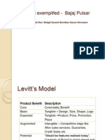 Levitt's Model Exemplifed - Bajaj Pulsar